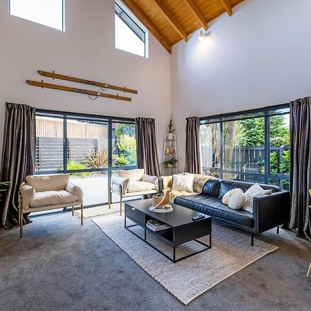 Little Black Chalet Methven Exterior foto